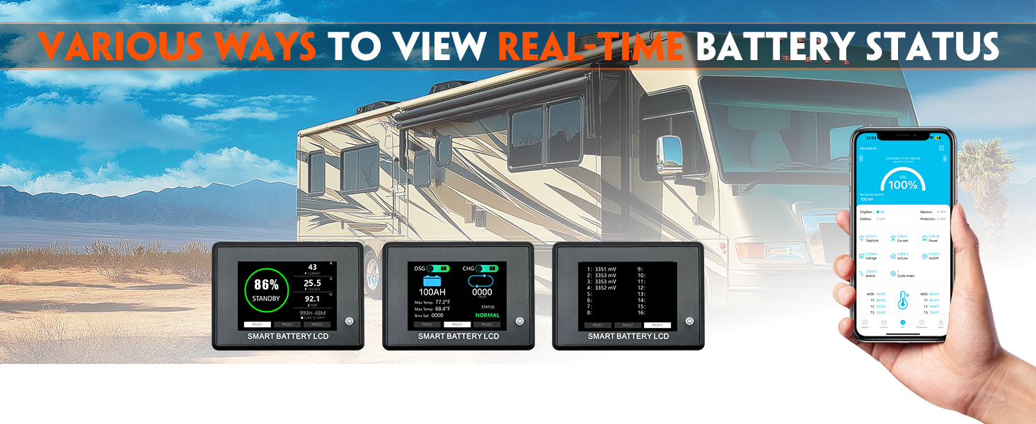 Bluetooth Functionality in CloudEnergy 24V 100AH Lithium Battery