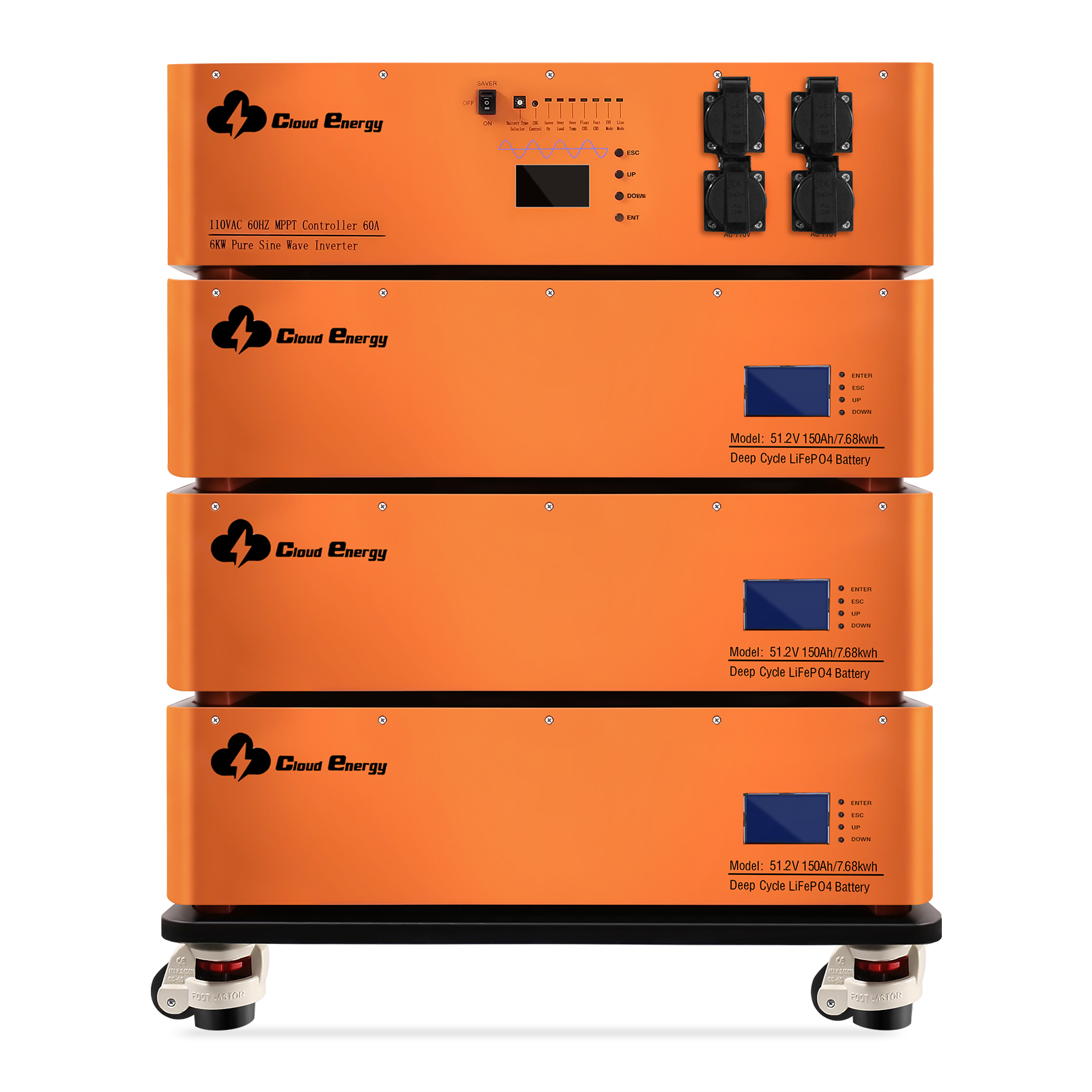 LiFePO4 Energy Storage Power Wall