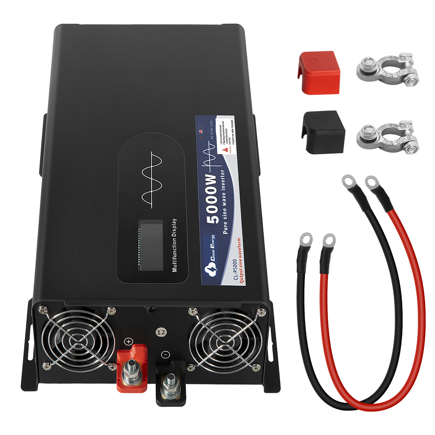 Cloudenergy 5000W DC/AC Inverter Front View