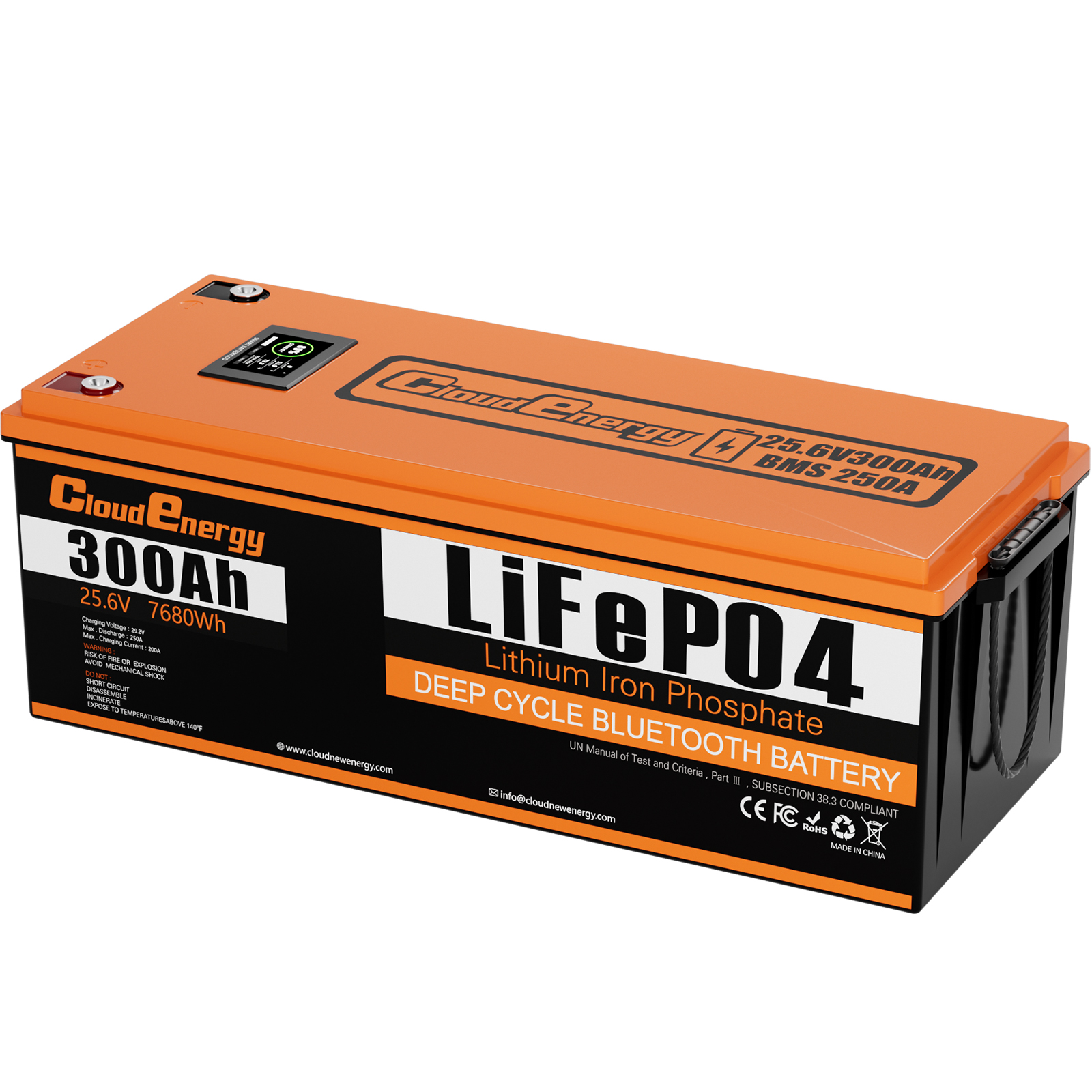 CloudEnergy 24V 300AH Lithium Battery Product Image