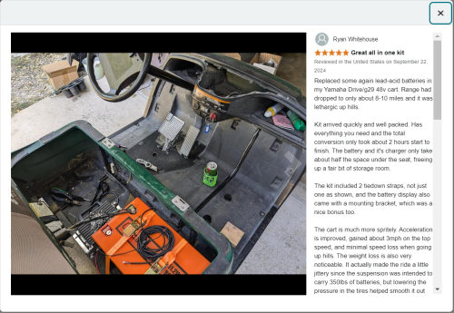 Case Study: Ryan Whitehouse's Experience with CloudEnergy 48V 100Ah Lithium-Ion Golf Cart Battery